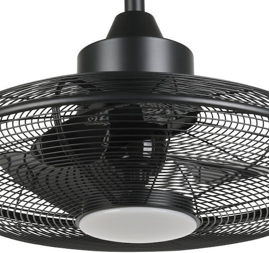 Eglo Igeldo Ceiling Fan 53cm Black