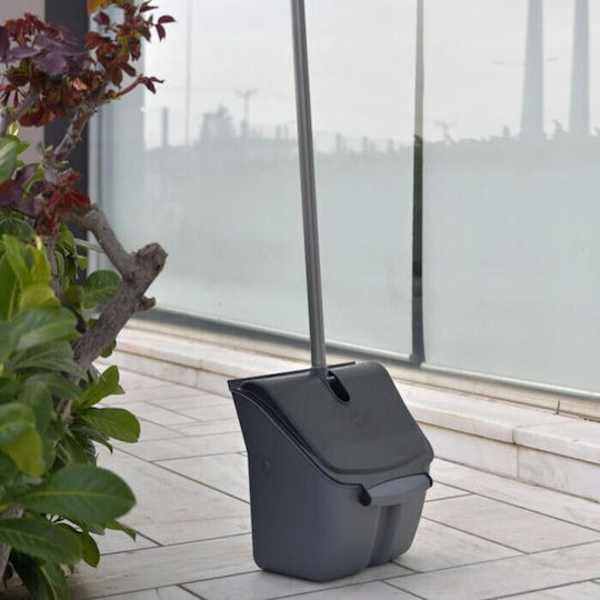 Viopsyctr Taf Line Professional Dustpan with Extendable Handle and Openable Lid 8622