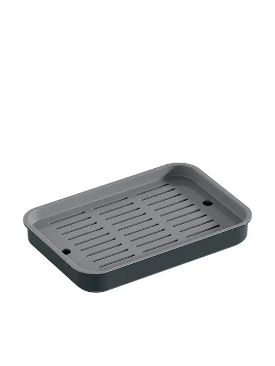 Verk Group Στραγγιστήρι Νεροχύτη Πλαστικό Γκρι 37x24.5cm