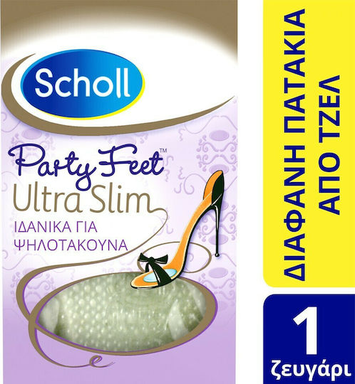 Scholl Party Feet Ultra Slim Metatarsal Insoles for Heels 2 Pieces