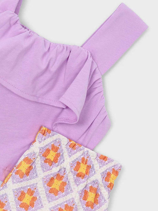 Kids' Set with Shorts Summer 2pcs Pink