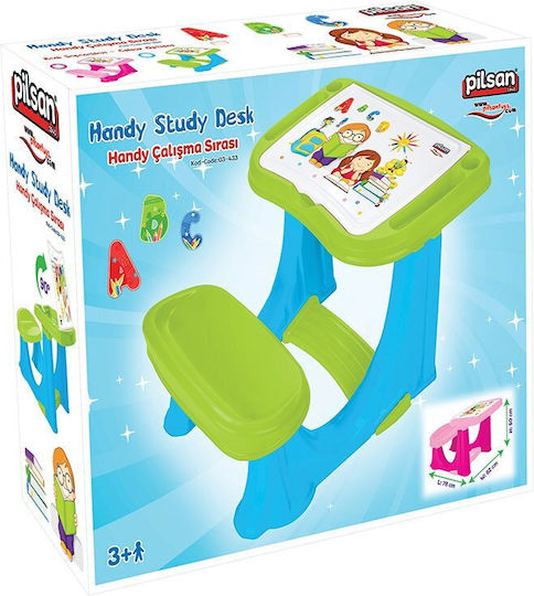 Birou pentru Copii pentru Desen din Plastic Albastru Pilsan