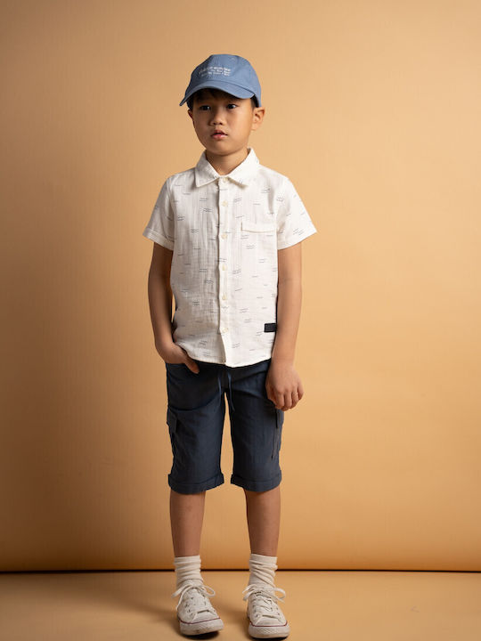 Hashtag Kids Set with Shorts White 2 Pieces Hashtag Kids Set with Shorts White 2 Pieces