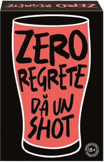 Joc de Societate Zero Regrets Take a Shot pentru 3+ Jucători 18+ Ani AS