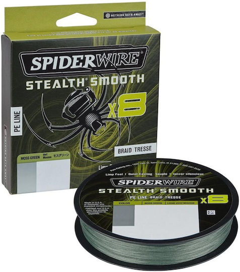 Spiderwire Stealth Smooth 8 Νήμα Ψαρέματος 150m / 0.15mm / 16.5kg