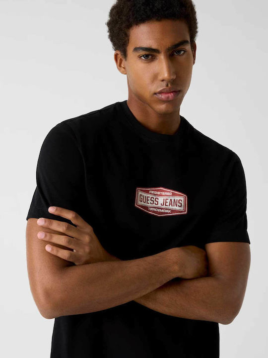 Herrenblusen T-Shirt Schwarz