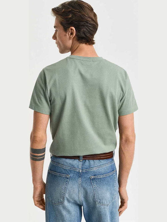 Gant T-shirt Λαδί