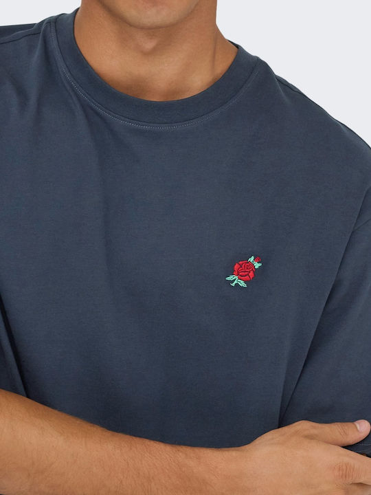 Sons T-shirt Σκούρο Μπλέ