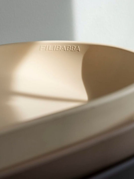 Filibabba Hard Changing Pad Soft Feel Cream 48x68cm