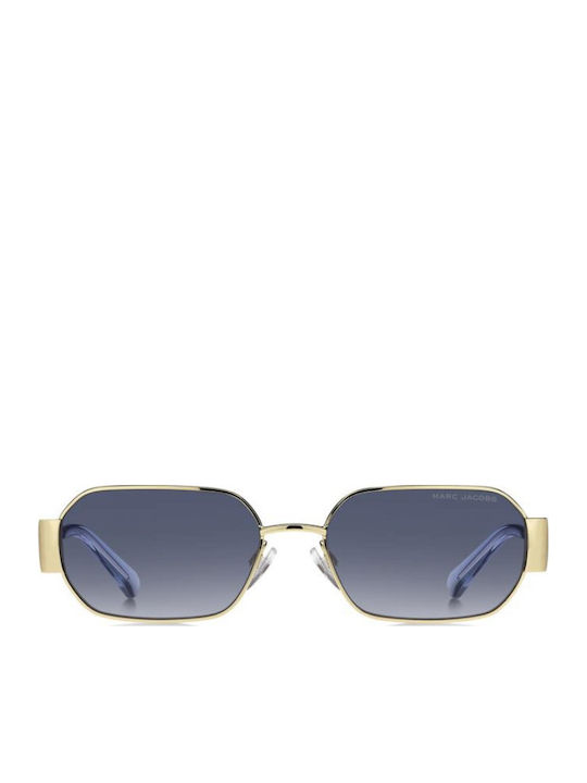 Marc Jacobs Unisex Γυαλιά Ηλίου με Χρυσό Μεταλλικό Σκελετό και Ντεγκραντέ Φακό MARC 890/S LKS/08