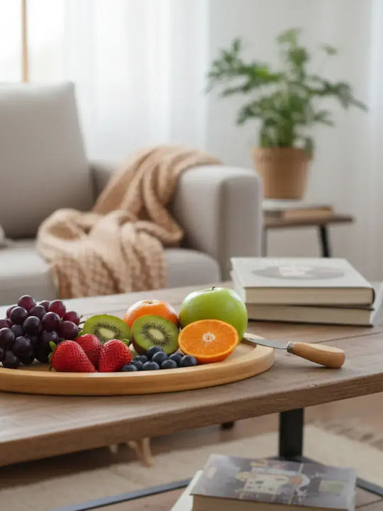 Wooden Serving Platter 35x18cm