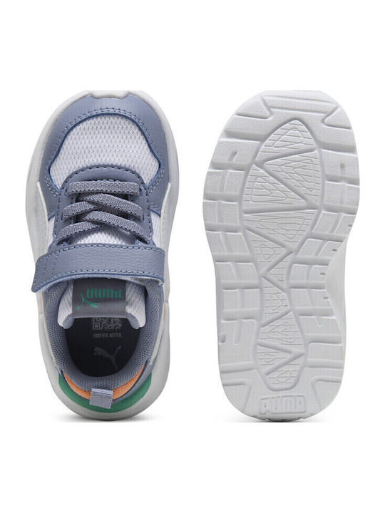 Trinity Lite Kids Sneakers with Hoop & Loop Closure Multicolour