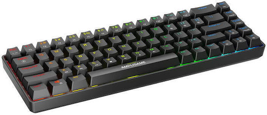Fifine GK1 Gaming Mechanical Keyboard 65% with RGB lighting (English US)