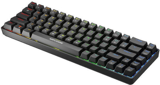 Fifine GK1 Gaming Mechanical Keyboard 65% with RGB lighting (English US)