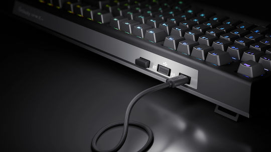 Ducky One X Безжичен Гейминг Механична Клавиатура с RGB подсветка (Международен Английски) Черен