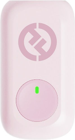 Hollyland LARK A1 Combo Wireless Microphone Flyout Journalistic in Pink Color Cloud Pink