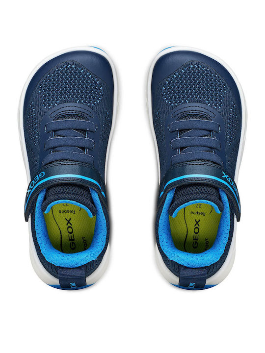 Παιδικά Sneakers Ανατομικά με Σκρατς Μπλε