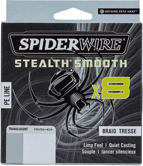 Spiderwire Stealth Smooth 8 Fishing Filament 150m 0.11mm 10.3kg