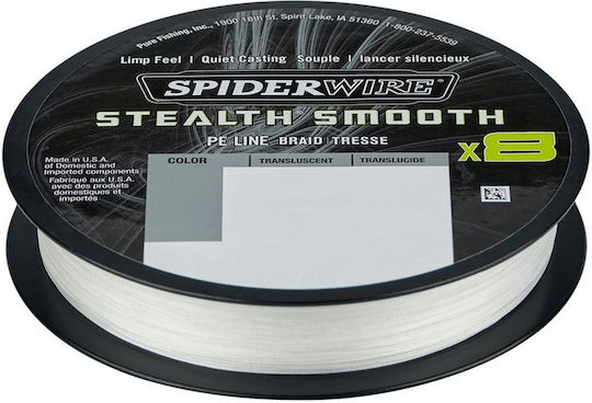 Spiderwire Stealth Smooth 8 Crystal 150m 0,130mm 1515661