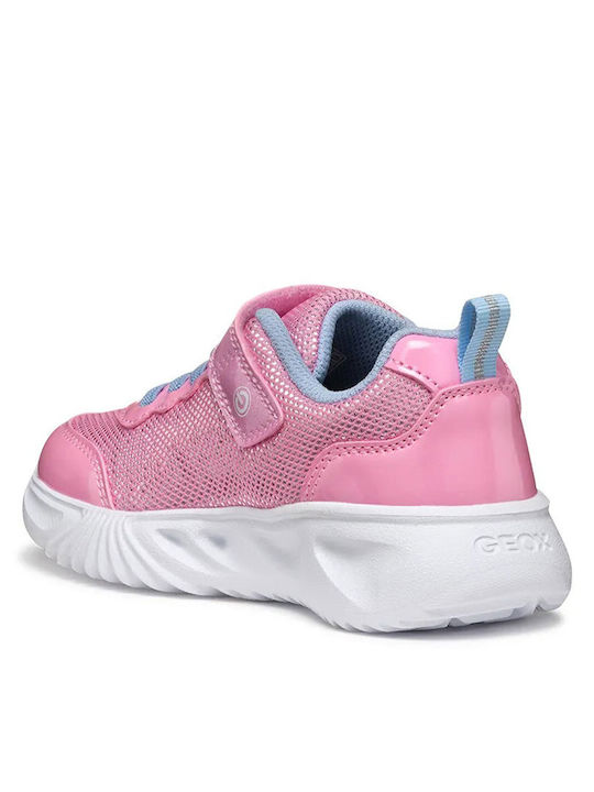 J Assister Kinder Sneakers Anatomisch mit Lichtern Rosa