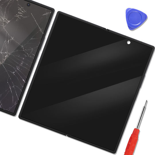 Samsung Original Screen Galaxy Z Fold7 Amoled Glass Chassis Service Pack Black