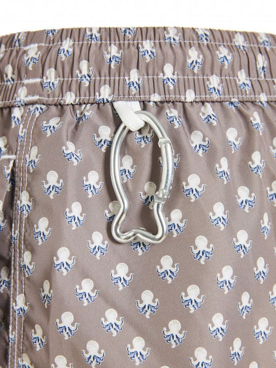 Men's Swimwear Shorts Brown