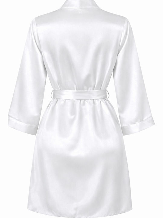 Primoda Winter Women's Robe White