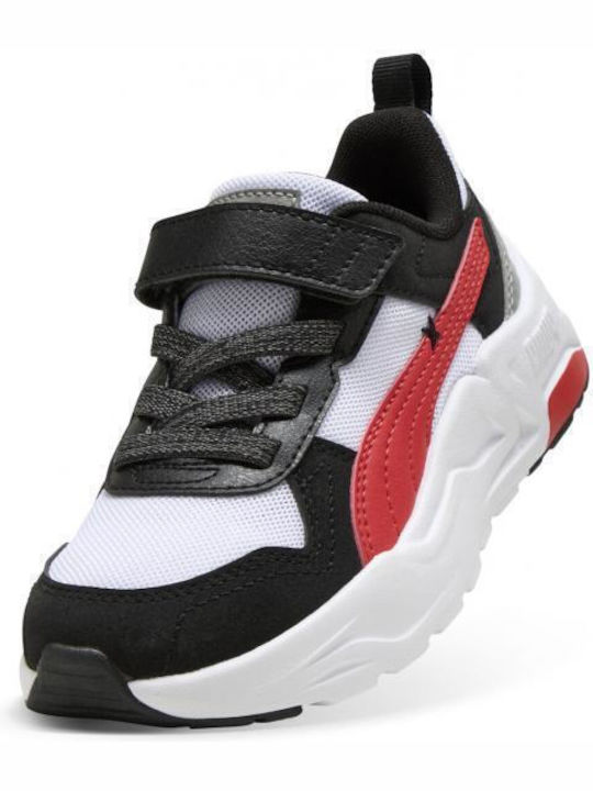Trinity 2 Παιδικά Sneakers High Ανατομικά με Σκρατς Πολύχρωμα