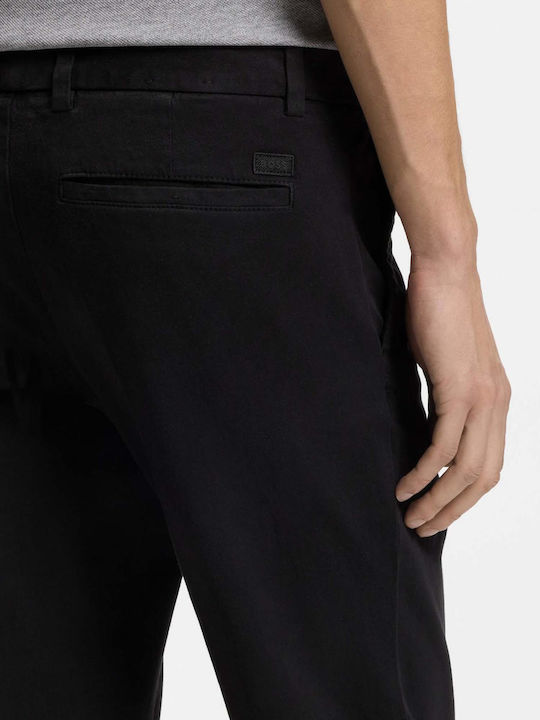 Παντελόνι Chino Ελαστικό σε Slim Εφαρμογή Μαύρο