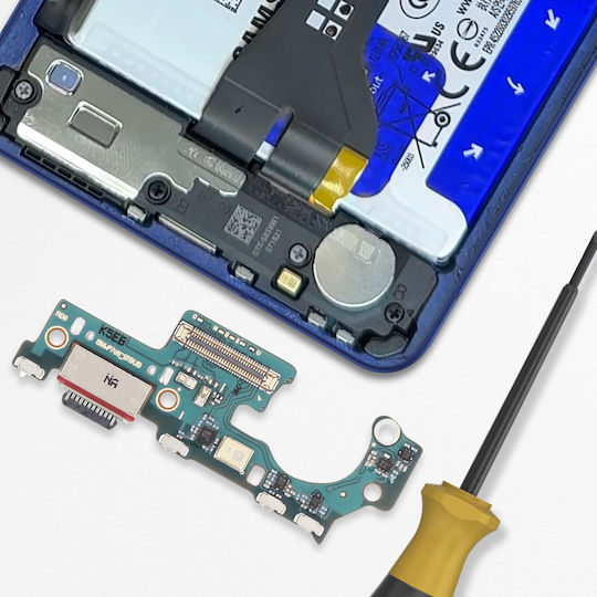 Samsung Original Usb-c Ladeanschluss Galaxy Z Flip7 Handy Ersatzkabel Grün
