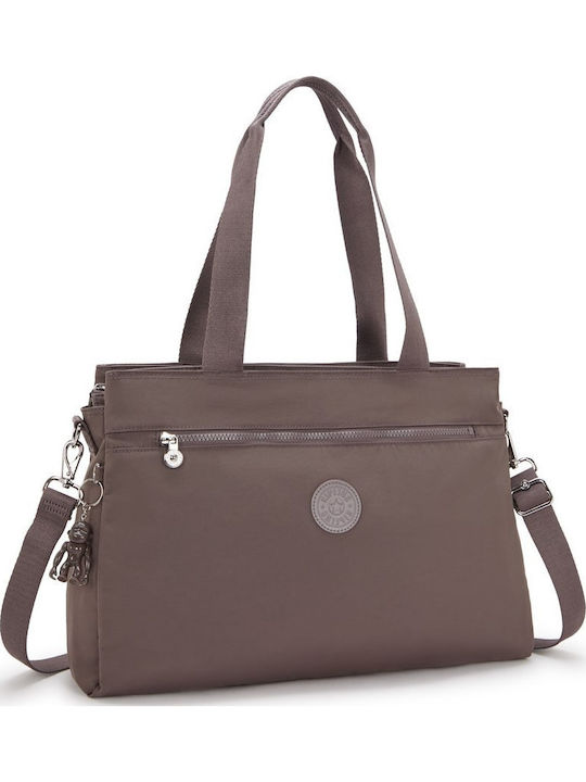 Kipling Τσάντα για Laptop 15" σε Καφέ χρώμα KI8066-5GG