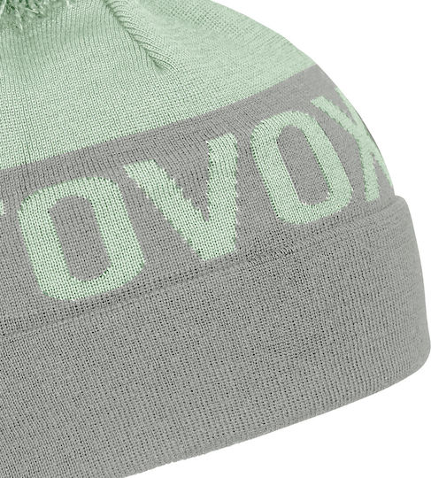 Beanie Unisex Σκούφος Πλεκτός σε Τιρκουάζ χρώμα