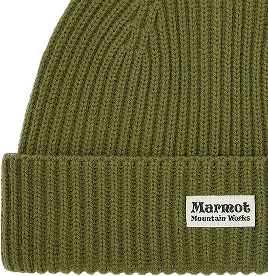Beanie Unisex Beanie Gestrickt in Grün Farbe
