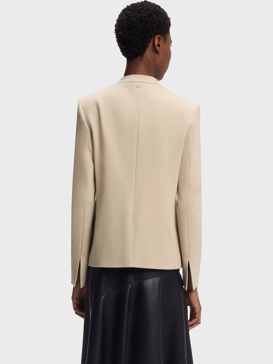 Boss Jemma1 Γυναικείο Σακάκι Beige Boss Jemma1 Γυναικείο Σακάκι Beige