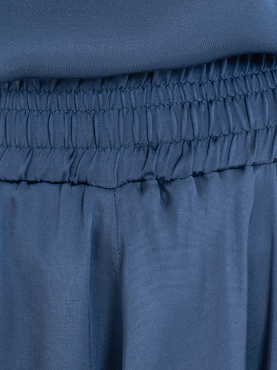 Satin Maxi Skirt Philosophy Blue