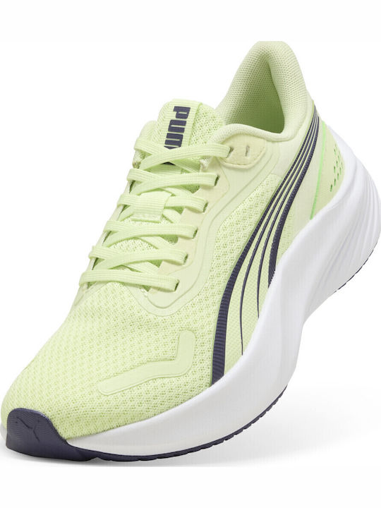Pounce Lite Детски Спортни Обувки Running с Връзки Жълти