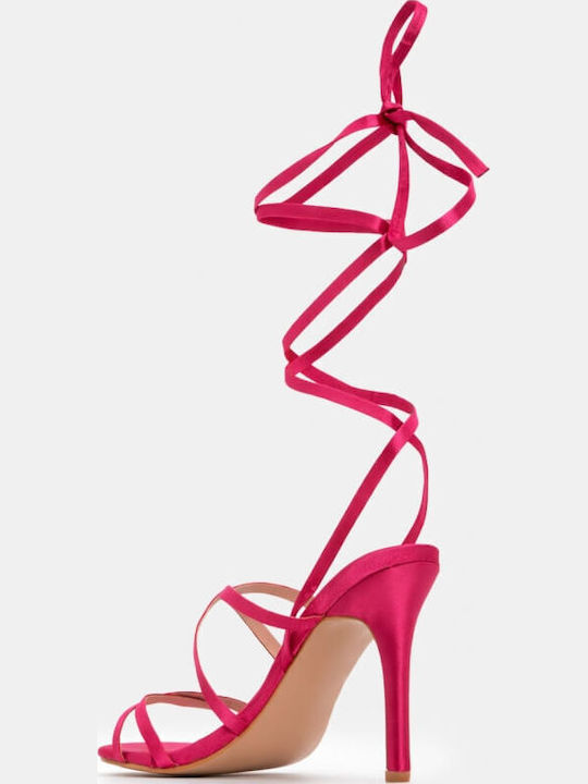 Fabric Sandals Fuchsia