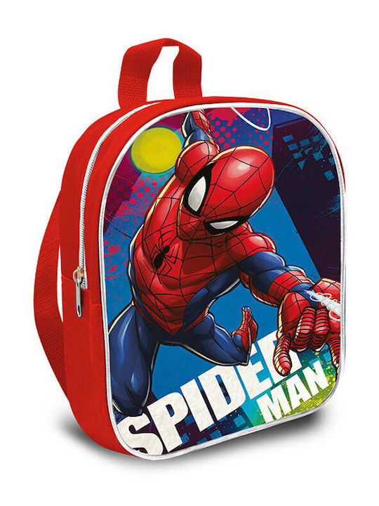 Kids Licensing Σχολική Τσάντα Πλάτης Νηπιαγωγείου Κόκκινη