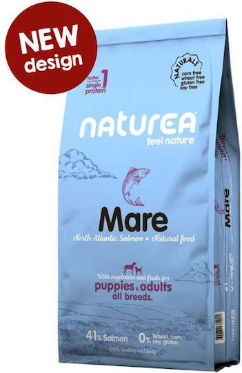 Naturea Naturals 12кг Суха Храна без Глутен за Възрастни Кучета с Сьомга