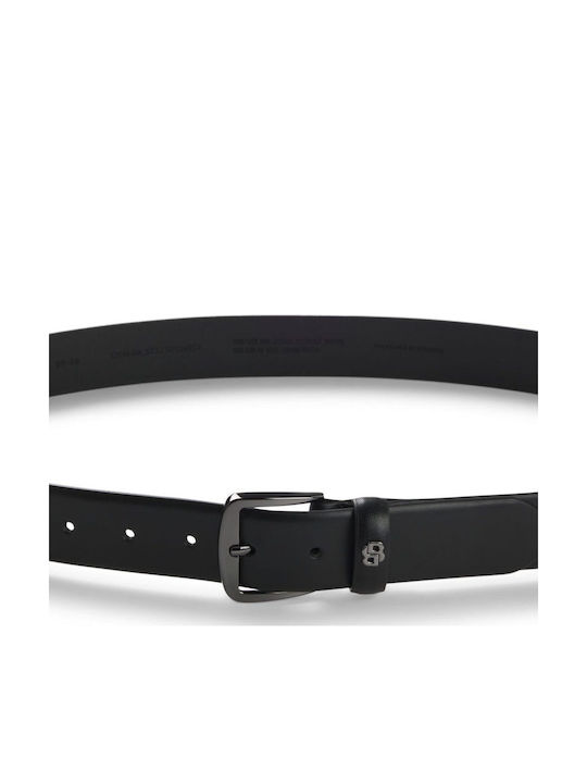 Men's Belt Leather Black