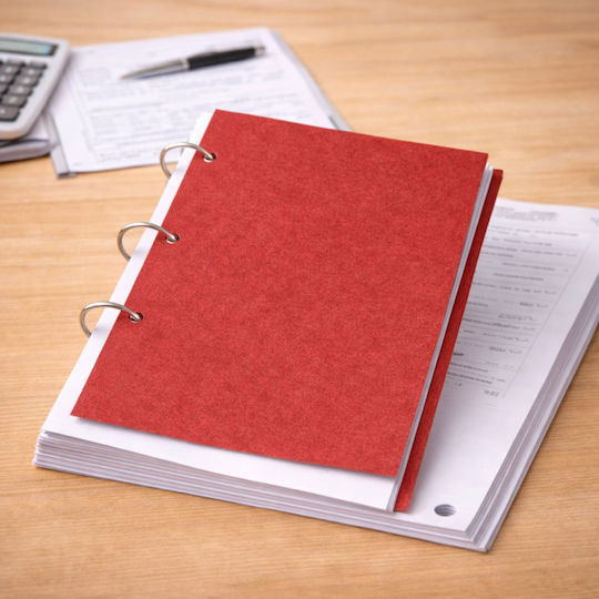 Document Filing Cover A4 Size Textured Cardboard 230g/m² Pack 100 Sheets