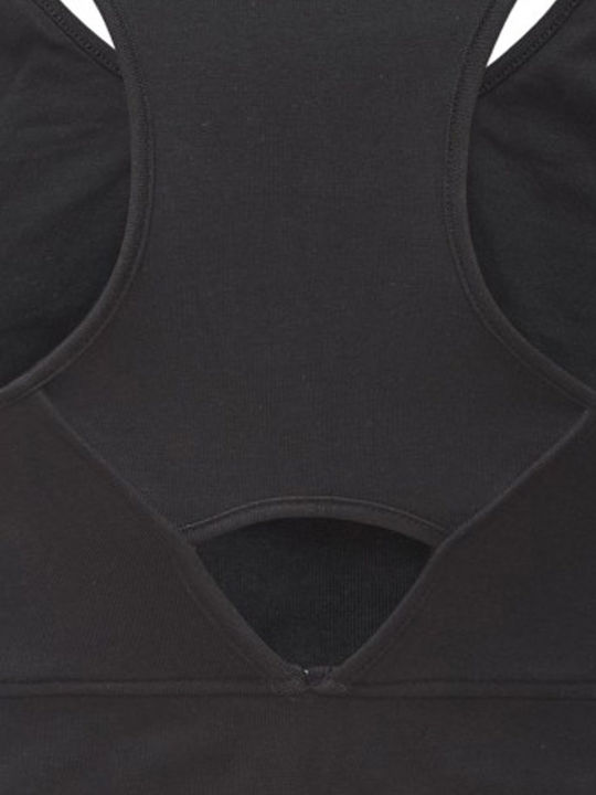 Women's Sports Bra without Padding Black