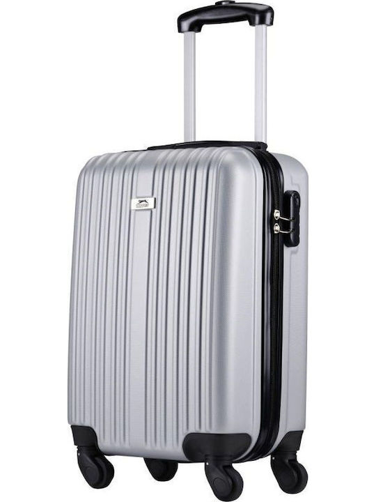 Slazenger Βαλίτσες Ταξιδιού Silver με 4 Ρόδες Σετ 2τμχ