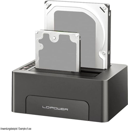 LC-Power Docking Station for Hard Drives SATA (LC-DOCK-C-V2)