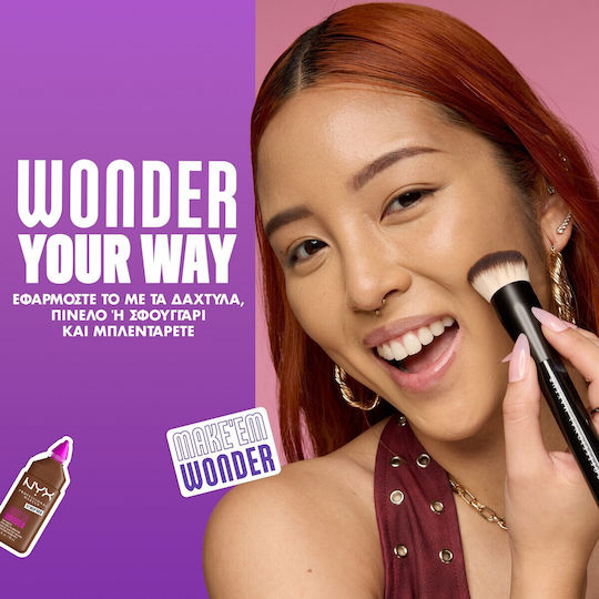 NYX Professional Makeup Make'Em Wonder Liquid Foundation 12 Natural 30ml