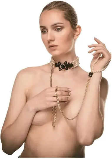 Guilty Pleasure Leash & Κολάρο σε Χρυσό Χρώμα