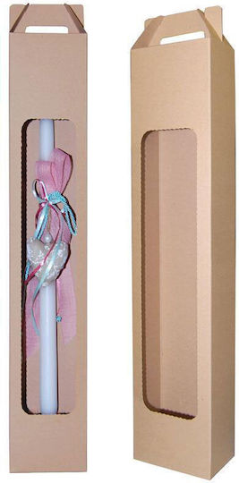 Next Hârtie Cutie pentru lumânare pentru Cadou Alb 10x6x45cm.