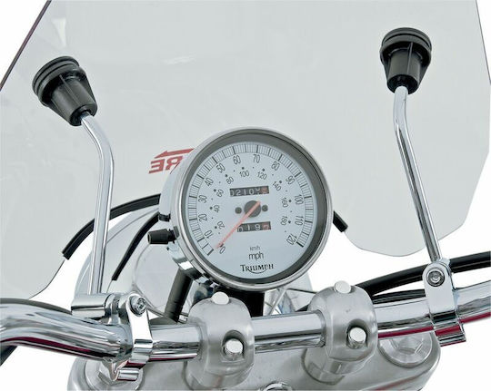 Slipstreamer Visor Spitfire S-06-chr-c Harley Davidson Xlh 883 88-03 En 650 Abs 15-23 Kawasaki Vn 800 95-06 900 06-16 Triumph Speedmaster 865 05-16 Transparent