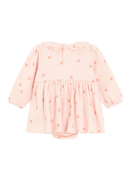Cool Club Baby Bodysuit Long-Sleeved Pink