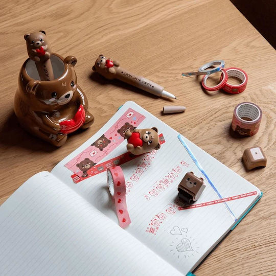 Legami Suport Pentru Creioane Ceramic Desk Friends Teddy Bear
